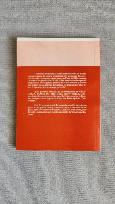 Libro Araucanía Temas de Historia Fronteriza - miniatura 5