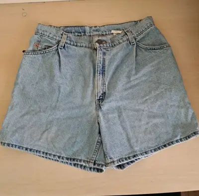 Shorts Levi's 981 Vintage 90s Original Made in USA - miniatura 2
