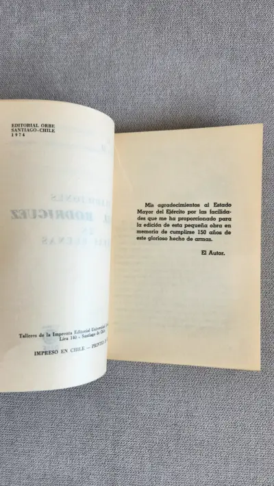 Libro Manuel Rodríguez en Yerbas Buenas de Manuel G. Balbontín - miniatura 3