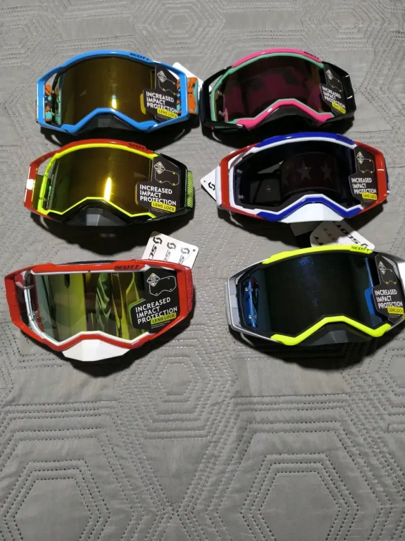 Gafas de motocross Scott con protección mejorada - 1