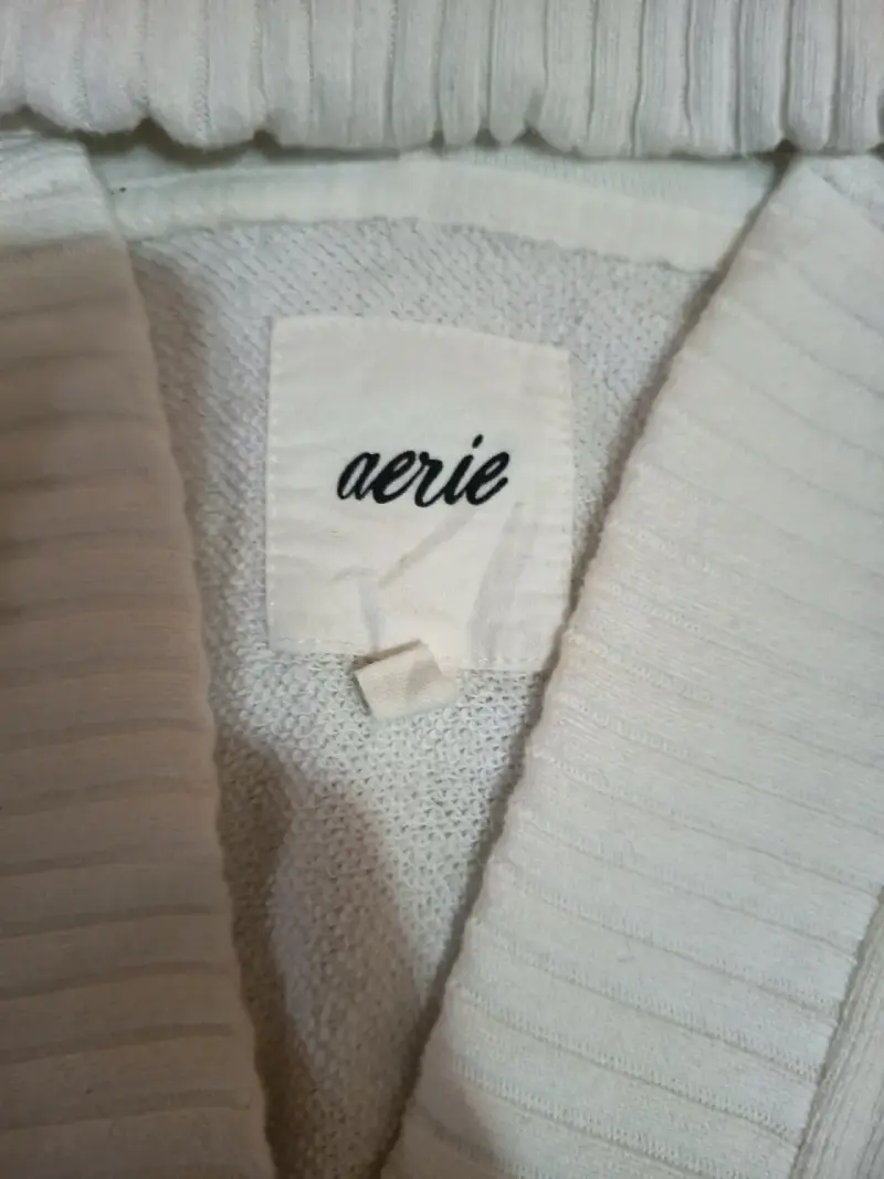 Polerón Aerie By American Eagle blanco  para mujer - 2