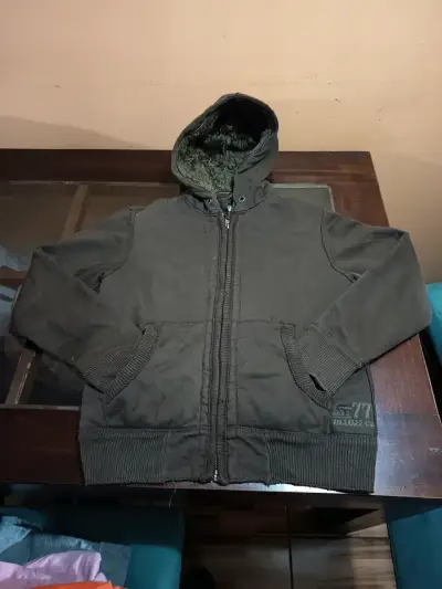 Chaqueta con capucha American Eagle forrada - miniatura 1