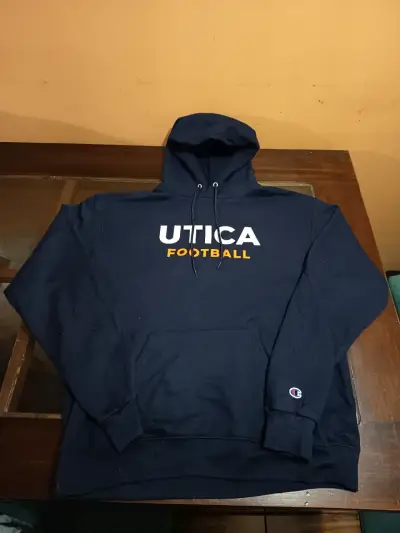 Polerón con capucha Champion Utica Football azul - miniatura 1