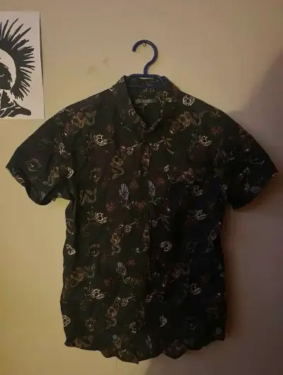 Camisa de hombre con calaveras - miniatura 1