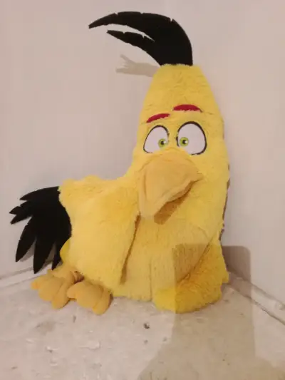 Mochila peluche Chuck Angry Birds - miniatura 1