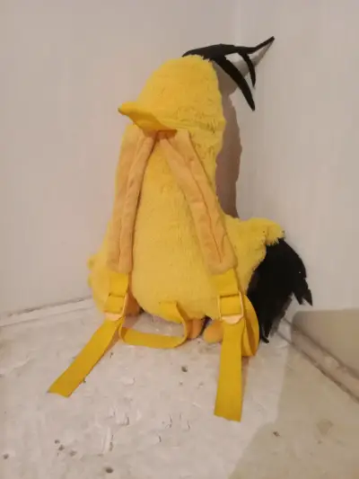 Mochila peluche Chuck Angry Birds - miniatura 2