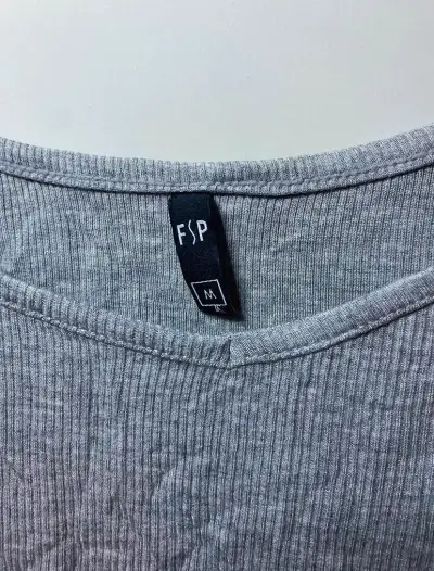 Top de tirantes gris FSP - miniatura 2