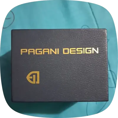 Reloj Pagani Design dorado y plateado - miniatura 3