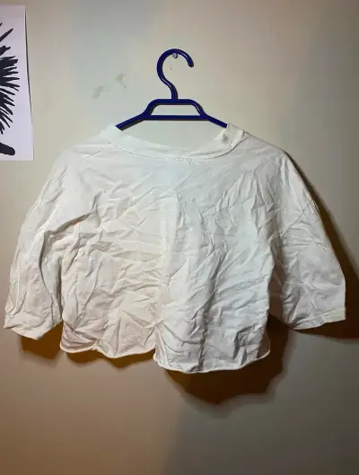 Polera Blanca Hanes Beefy-T - miniatura 2