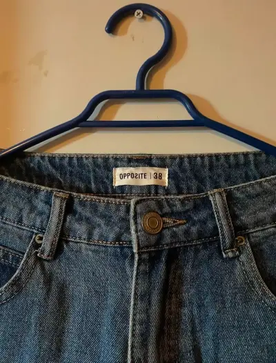 Shorts de mezclilla azul - miniatura 3