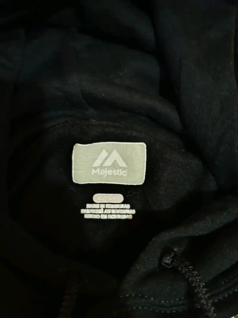Polerón con capucha Majestic talla XL - 2