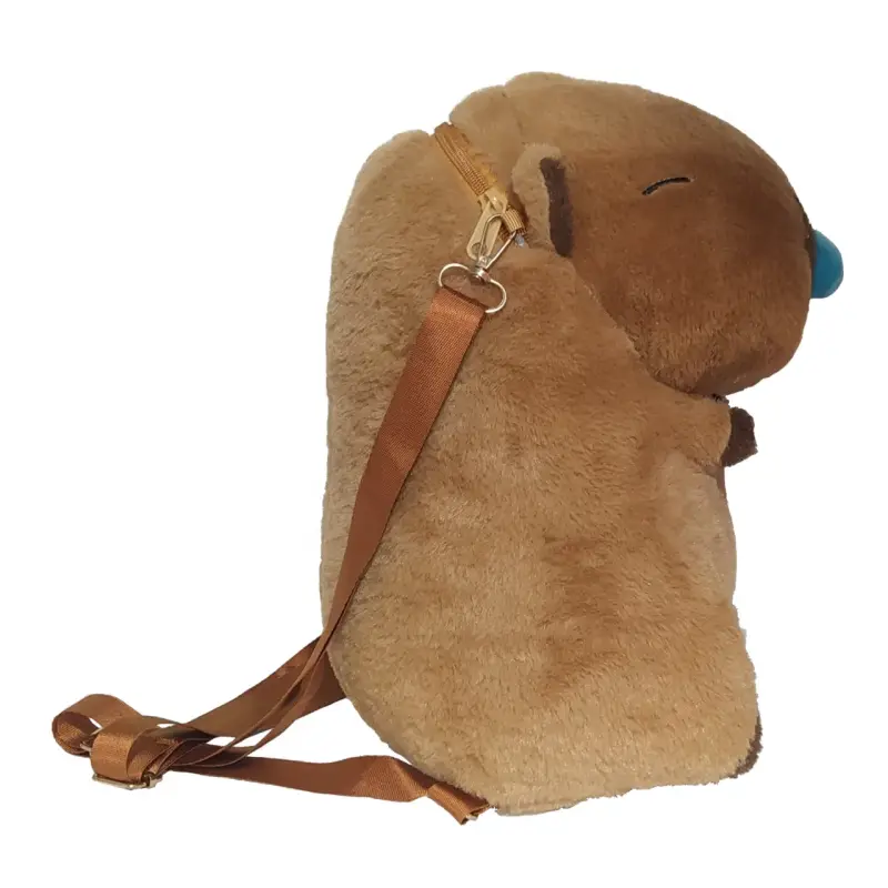 Mochila Peluche Capibara con Moco Vibratorio - 2