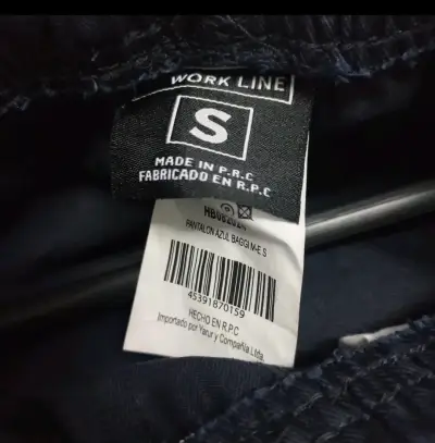 Pantalón azul oscuro Work Line talla S - miniatura 2