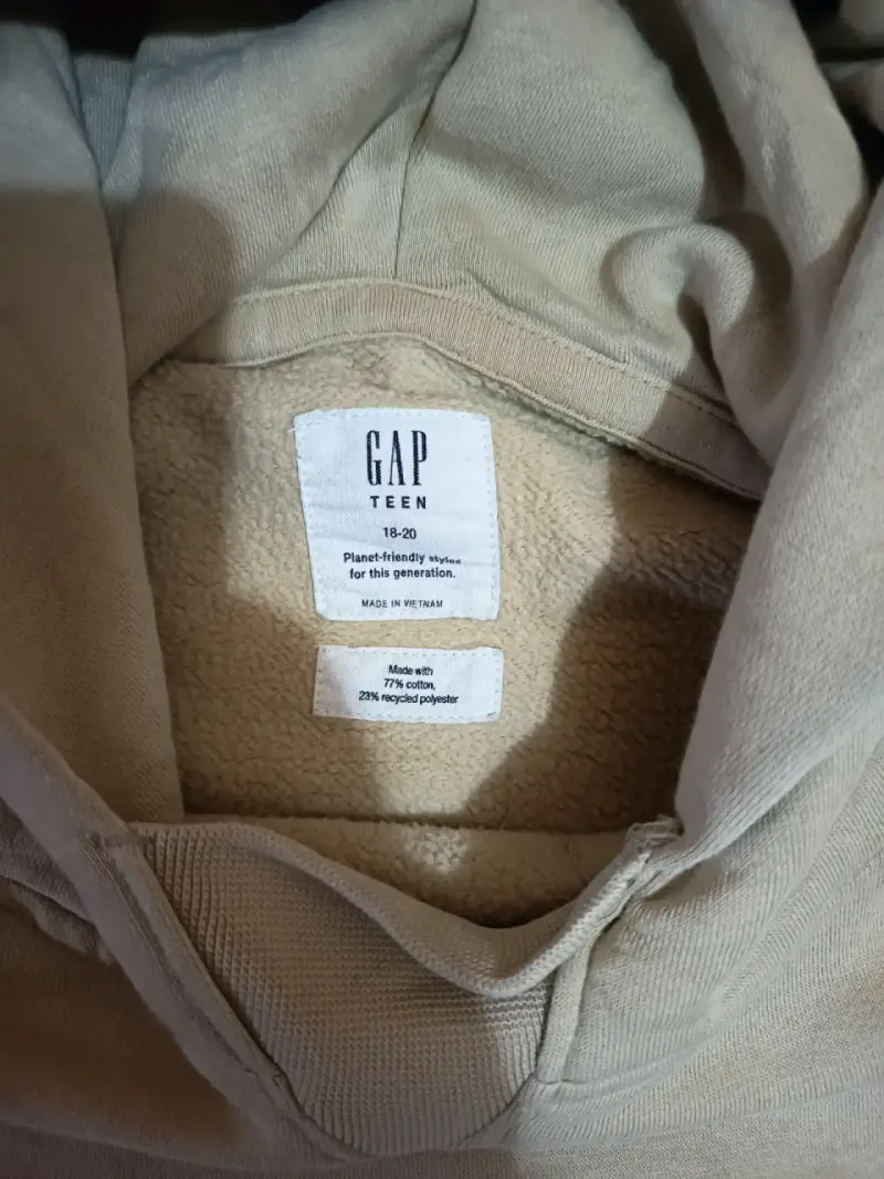 Polerón con capucha Gap talla L - 2