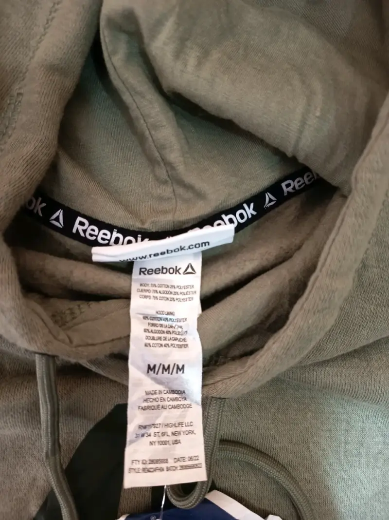 Polerón Reebok talla M - 2