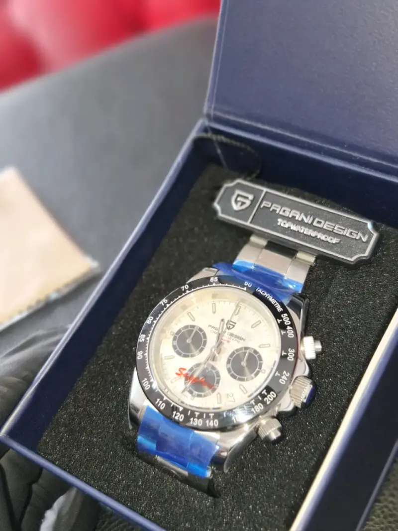 Reloj cronógrafo Pagani Design resistente al agua - 3