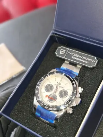 Reloj cronógrafo Pagani Design resistente al agua - miniatura 3