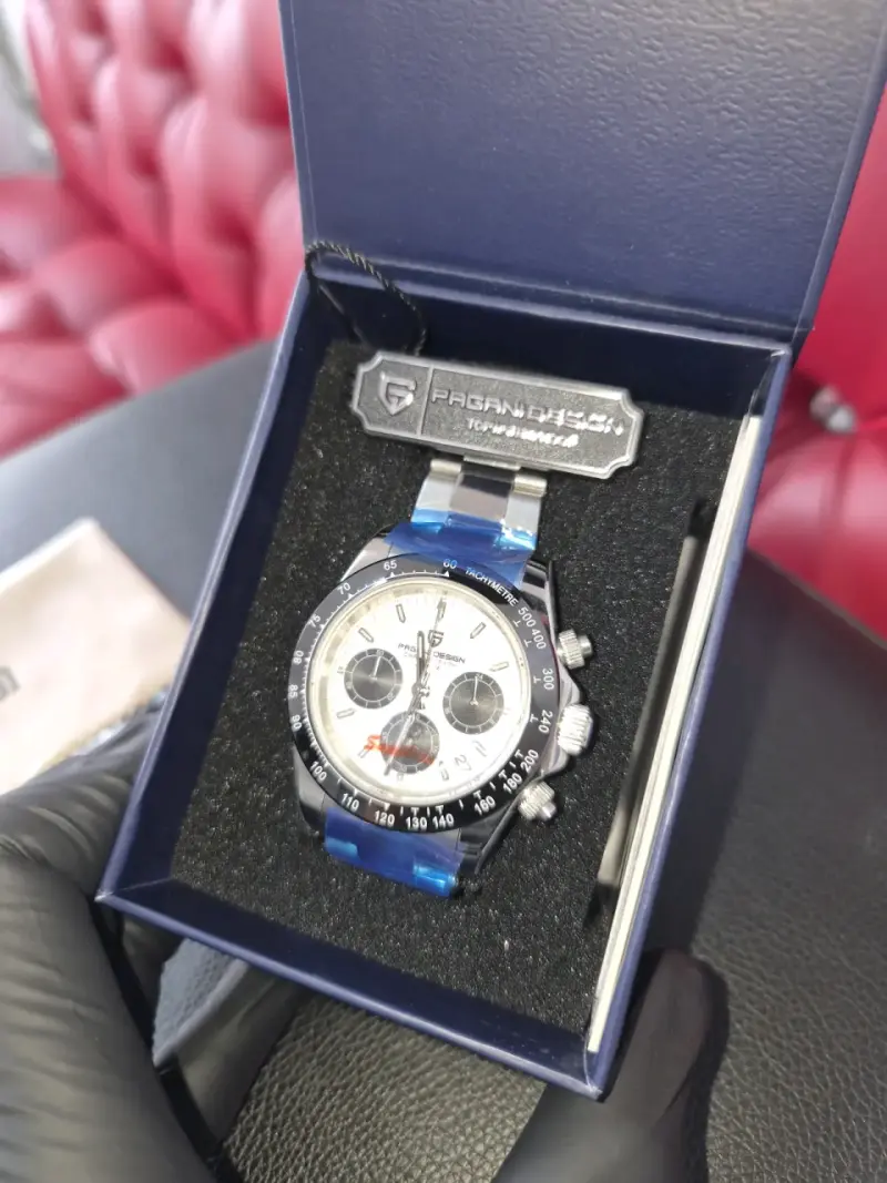 Reloj cronógrafo Pagani Design resistente al agua - 5