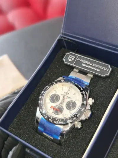 Reloj cronógrafo Pagani Design resistente al agua - miniatura 6