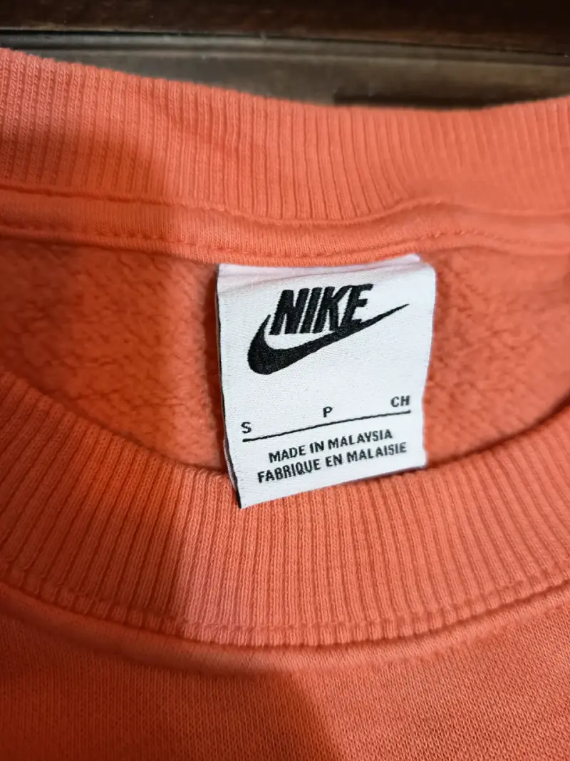 Polerón Nike naranja talla S - 3