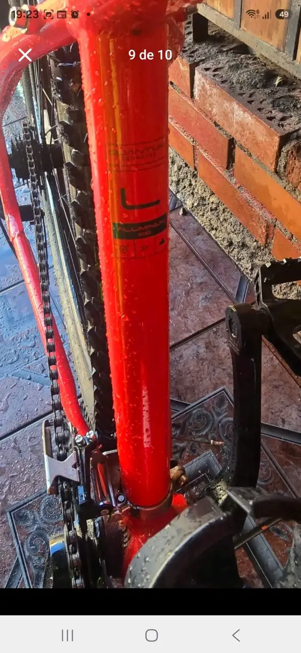 Bicicleta Oxford roja de montaña en buen estado - 2