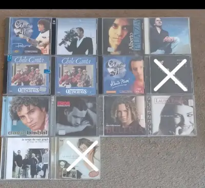 Colección de 12 CDs musicales variados - miniatura 1