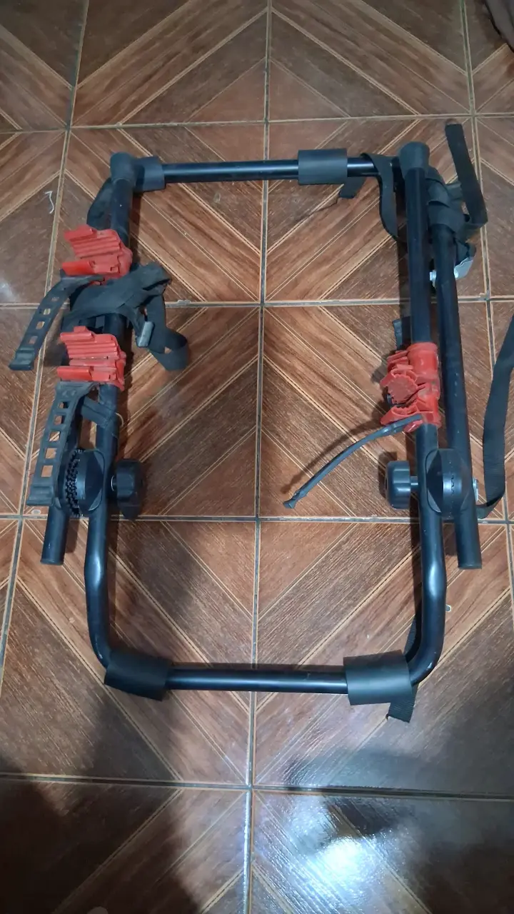 Portabicicletas para auto con correas ajustables - 2