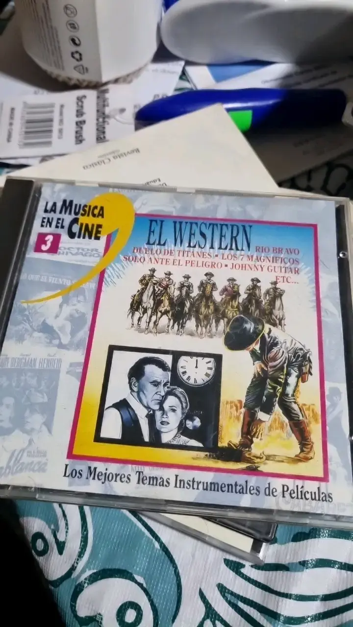 CD La Música en el Cine Vol. 3 El Western - 1
