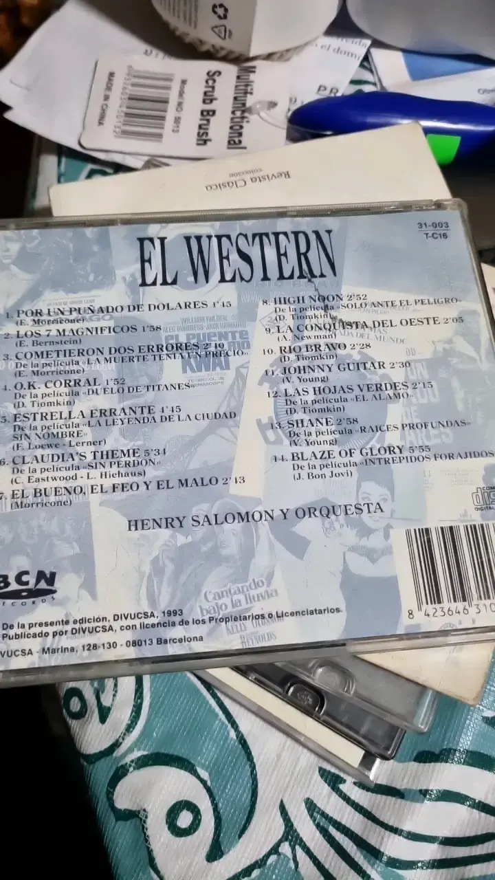 CD La Música en el Cine Vol. 3 El Western - 2