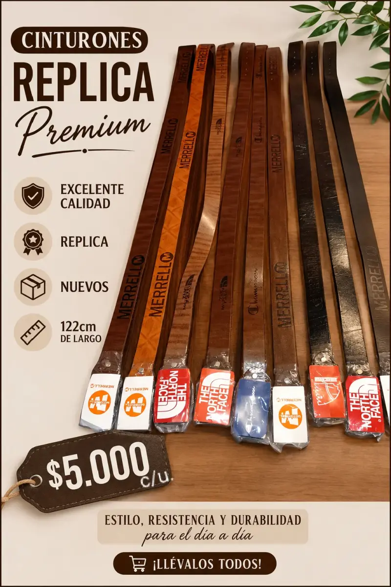 Cinturones Réplica Premium de Alta Calidad