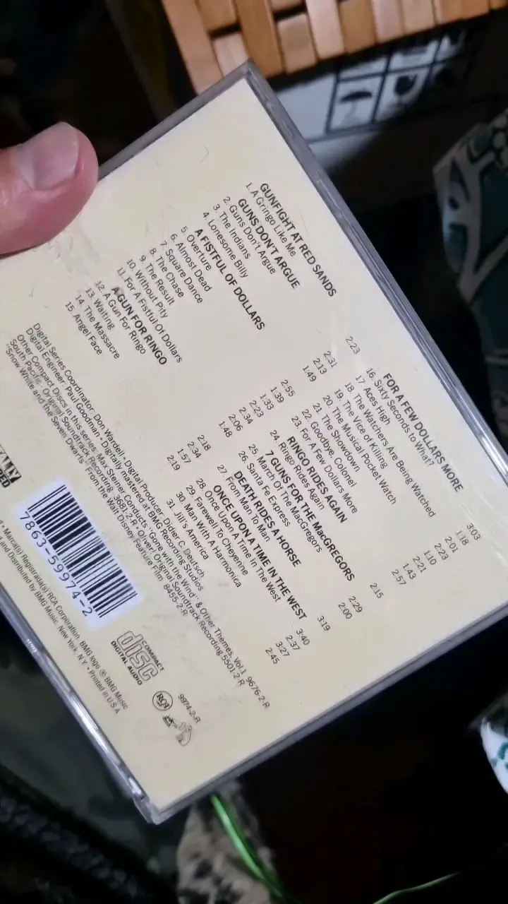 CD Ennio Morricone The Legendary Italian Westerns - 2