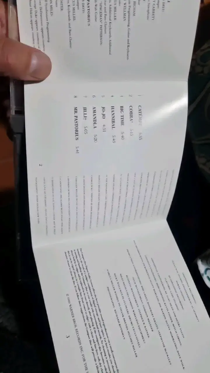CD de música 'Amandla' de Miles Davis - 4