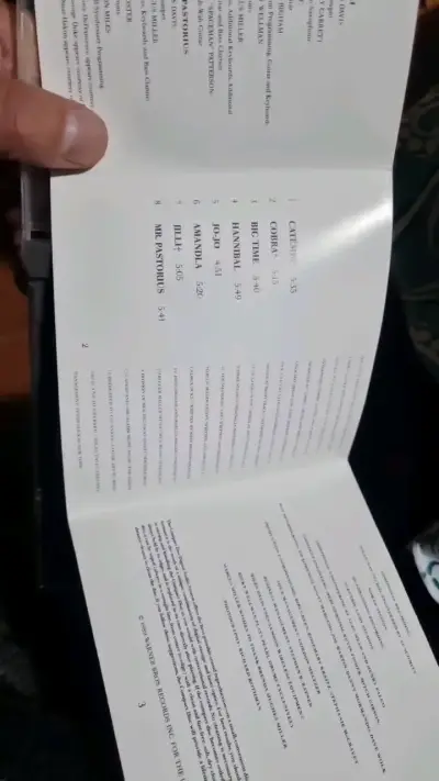 CD de música 'Amandla' de Miles Davis - miniatura 4