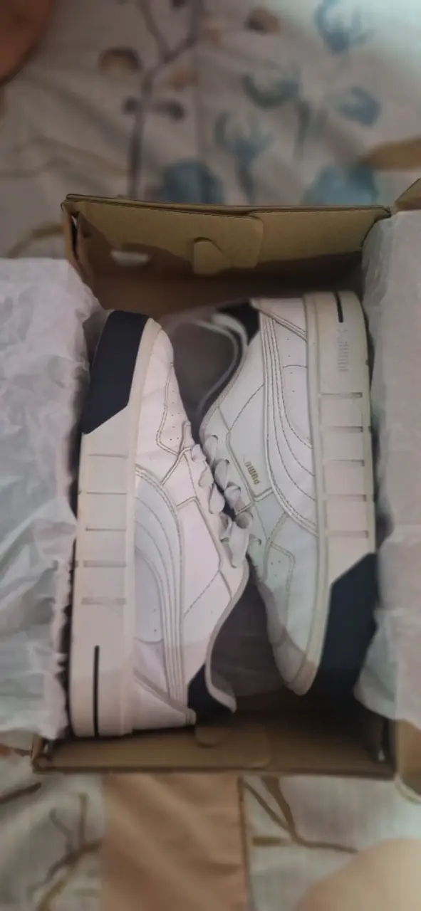 Zapatillas deportivas blancas Puma para niñas - 3