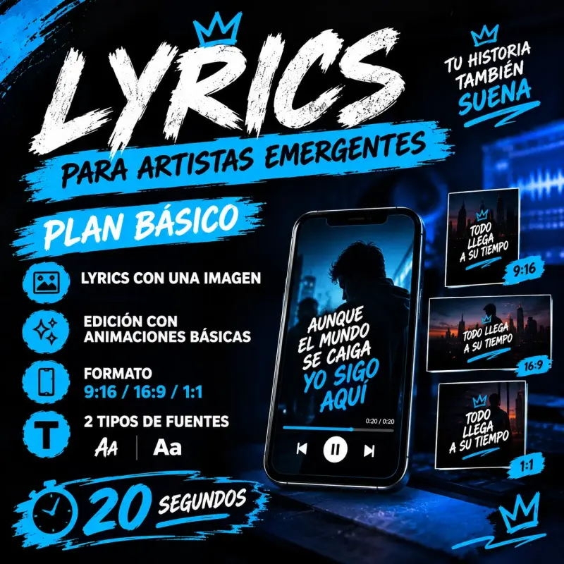 Servicio de Edición de Videos para Artistas Emergentes