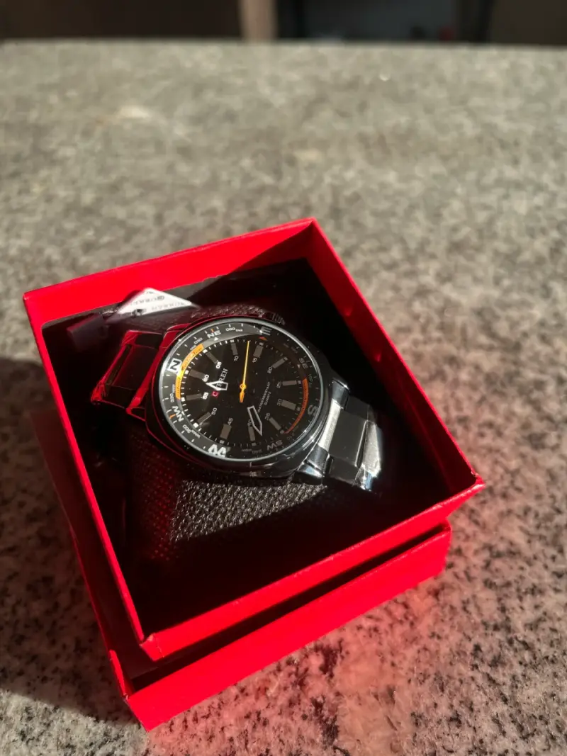 Reloj Curren de acero inoxidable con caja - 3