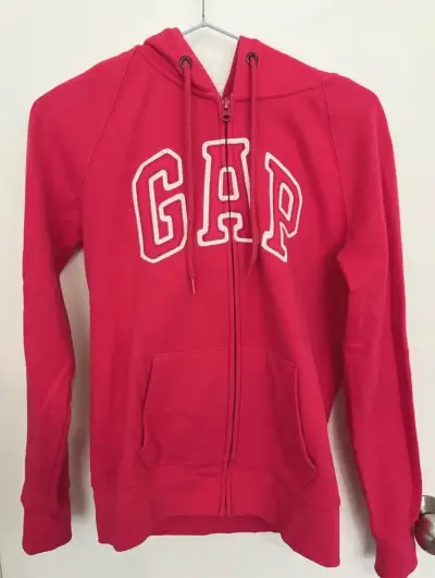 Polerón con capucha rosa GAP para mujer - miniatura 1
