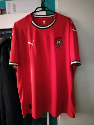 Camiseta Roja de Fútbol Portugal Puma - miniatura 1