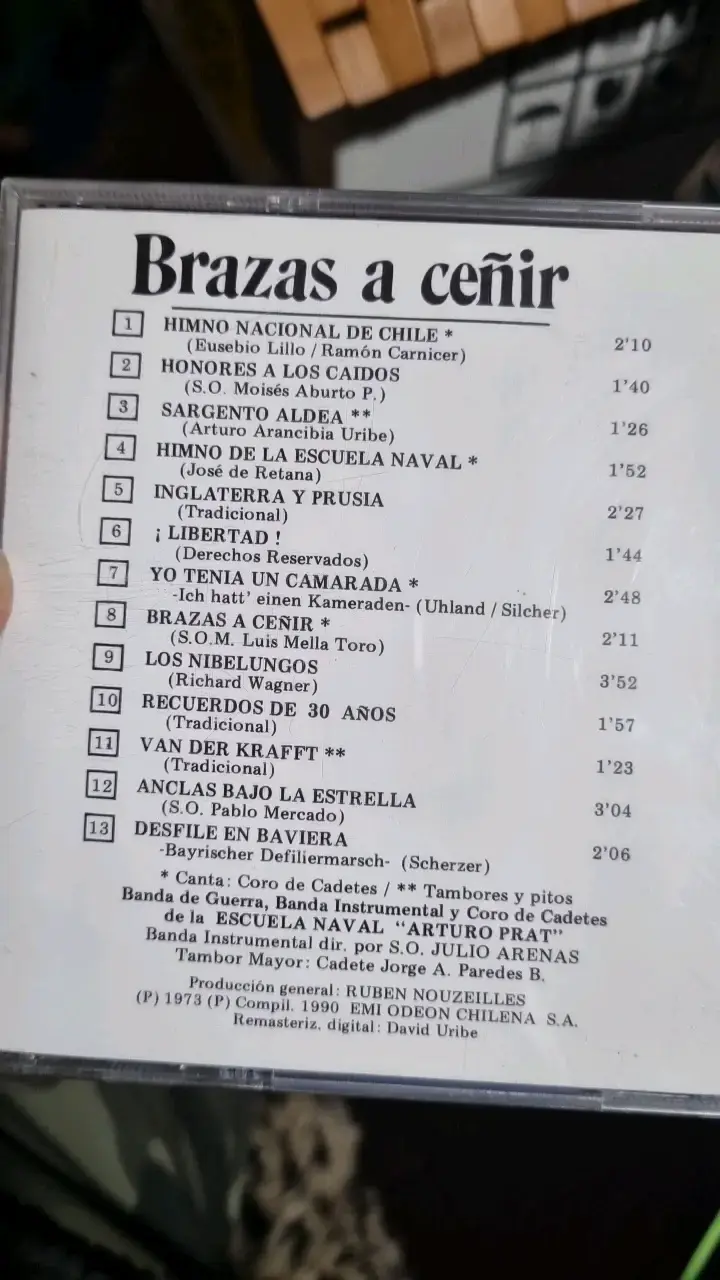 CD Brazas a Ceñir Banda de Guerra - 2