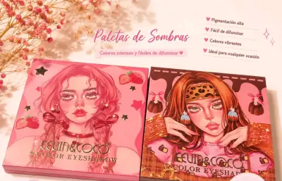 Paleta de Sombras Kevin & Coco 9 Colores - miniatura 1