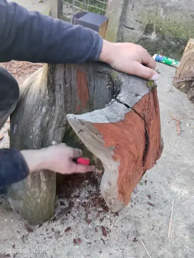 Mesa de Madera Rústica Artesanal - miniatura 8