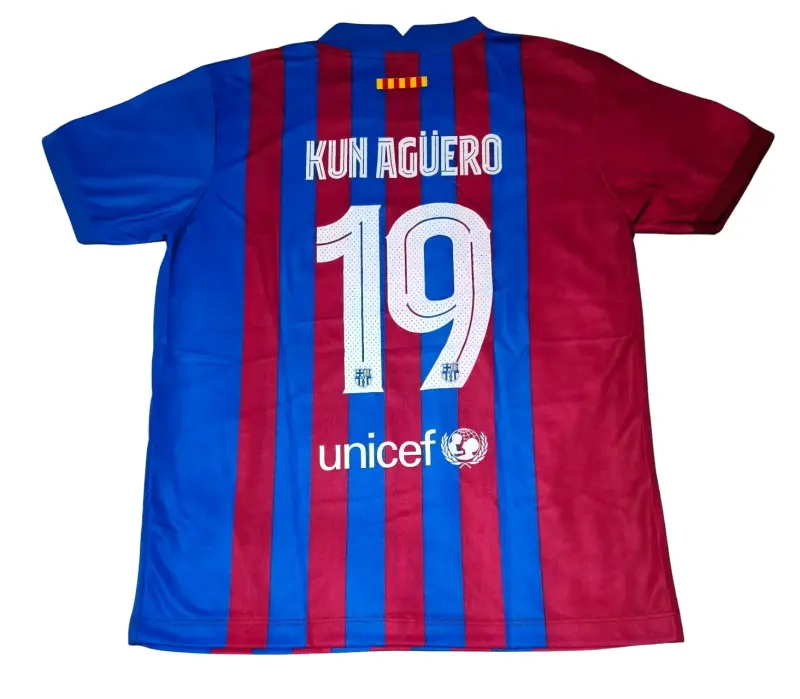 Camiseta FC Barcelona Kun Agüero 19 - 1