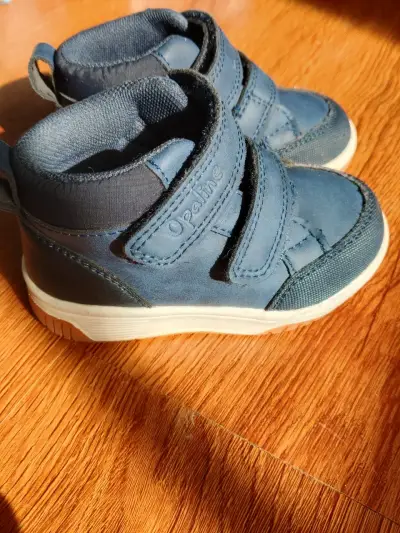 Botines de niño azul  marca Opaline talla 22 - miniatura 2