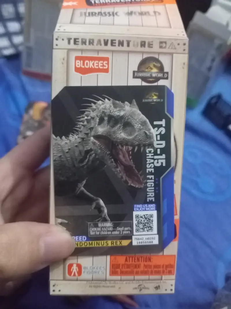 Figura chase Indominus Rex Jurassic World Blokees - 1