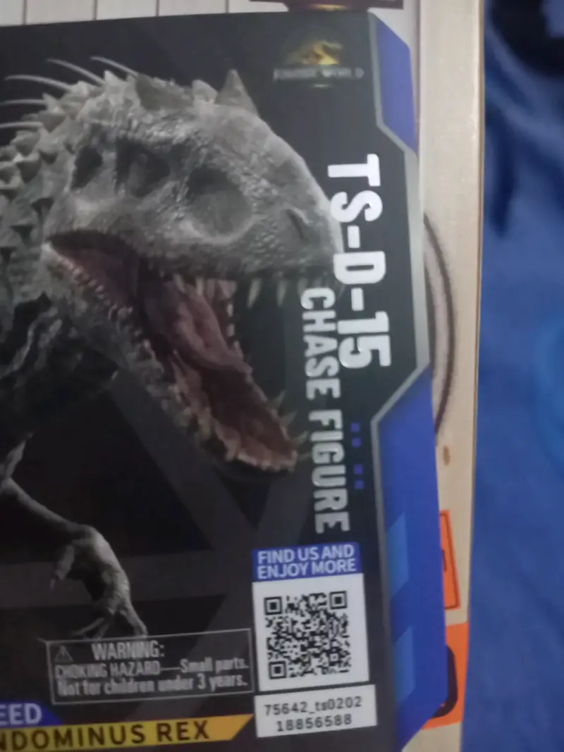 Figura chase Indominus Rex Jurassic World Blokees - 2