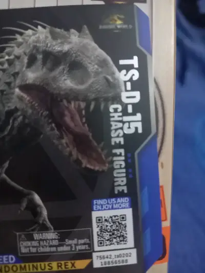 Figura chase Indominus Rex Jurassic World Blokees - miniatura 2