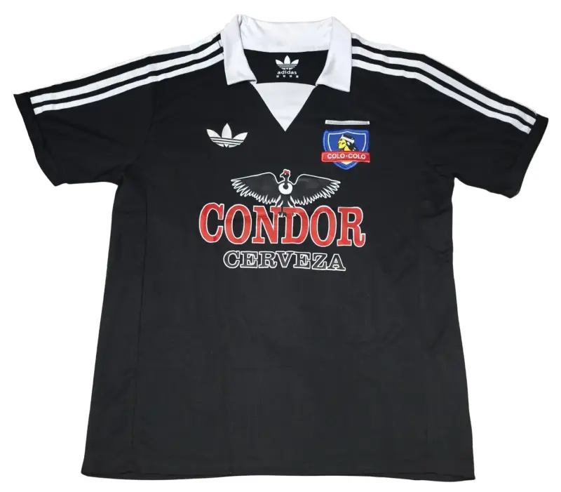 Camiseta retro Colo-Colo Caszely negra - 2