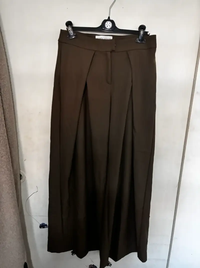 Pantalón sastre marrón Sybilla para mujer - 4
