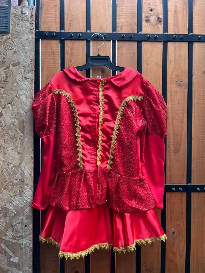 Traje diablada talla m - 2