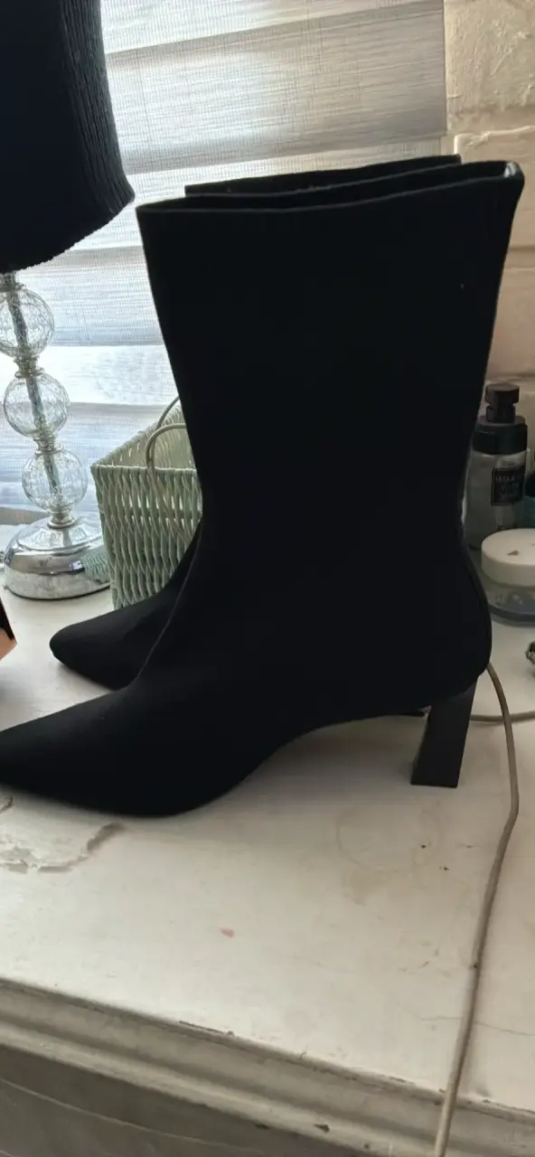 Botines negros de tacón H&M - 4